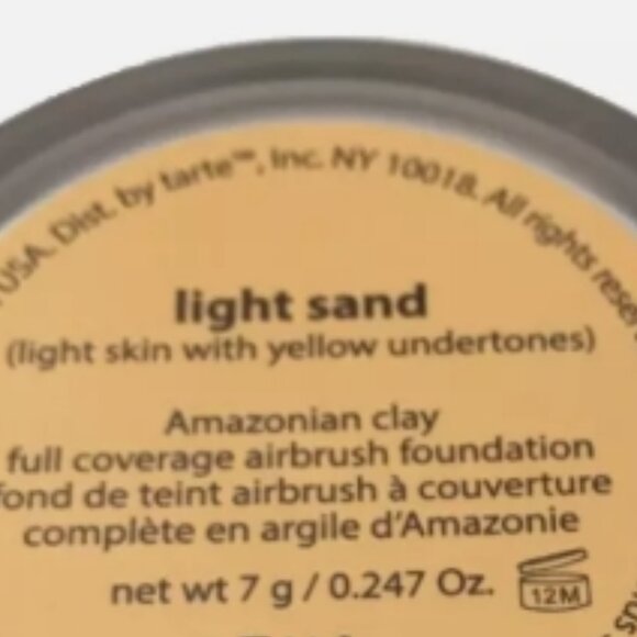 Tarte high performance Amazon clay foundation Light Sand 🆕⌚📦🏃💨🚚 - Picture 9 of 15